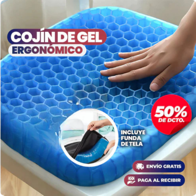 Cojín De Gel Ultra Suave Flexible Silicona