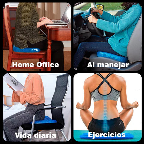 Cojín De Gel Ultra Suave Flexible Silicona